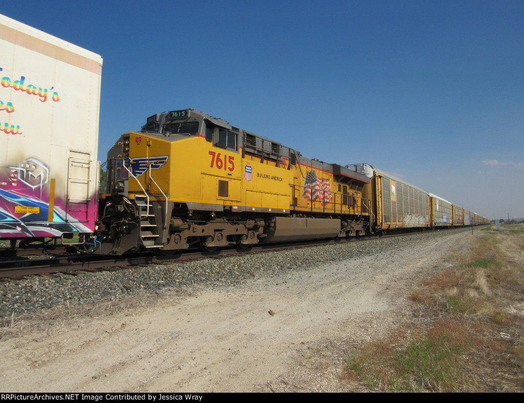 Mid DPU on our eastbound manifest